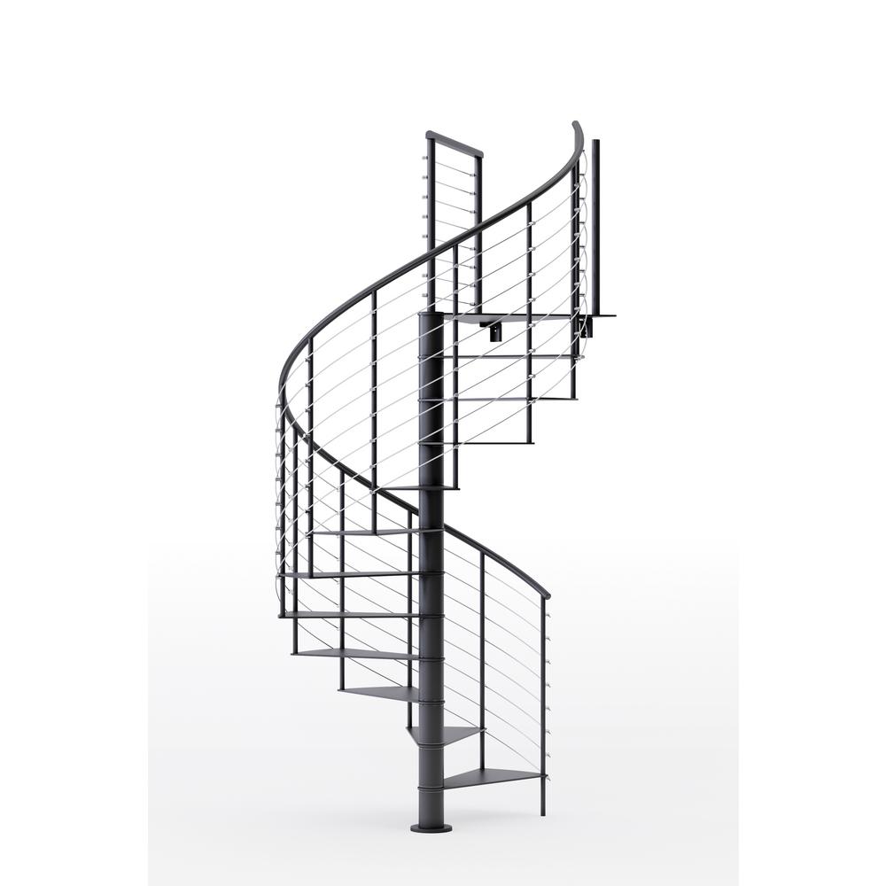 Side View of Modern Home Staircase Remodelling